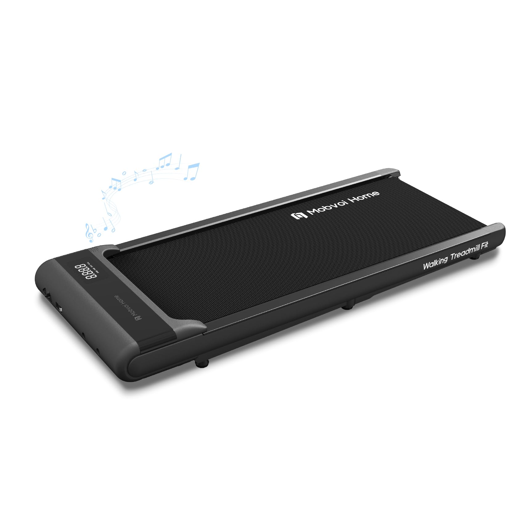 Mobvoi Walking Pad Intelligente KI Untertisch-Laufband, Tragbar, klein, 2-in-1-Laufbänder für Zuhause und Büro, Walking-Jogging-Laufband, TicSports Zwift Kinomap, Fernbedienung, 6 km/h, Platzsparend